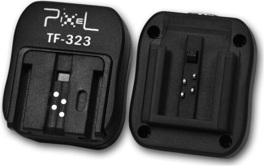 Blitsskoadapter med synkport for Sony - Pixel TF-323