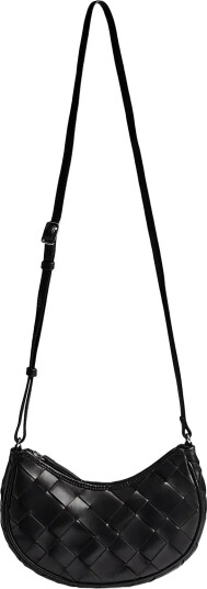 Markberg Denelambg Cross. Bag Woven   Black   ONE SIZE