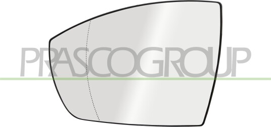 Speilglass ytterspeil PRASCO FD7527514