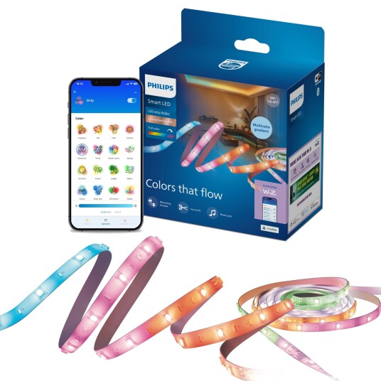 Philips RGBIC smart LED-stripe 10 m (5+5)