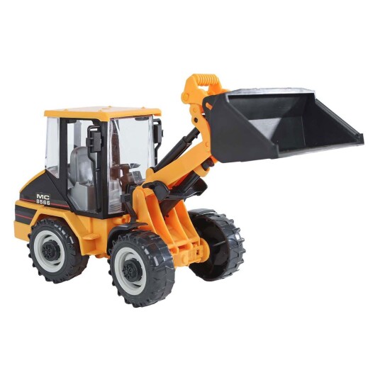 2 Play Traffic Mini Lastebil Med Frontlaster 22 Cm 1:24 2 Play Traffic Mini Lastebil Med Frontlaster 22 Cm 1:24