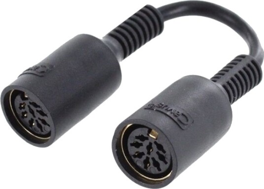 Cavus Adapter 8 Pin Din Hun. 0,15M. Sort