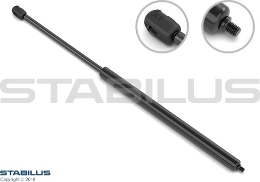 STABILUS 354684 Gassfjær STABILUS 354684 Gassfjær
