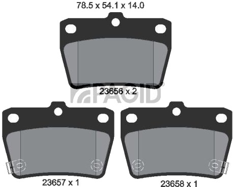 PAGID T1371N Bremseklosser