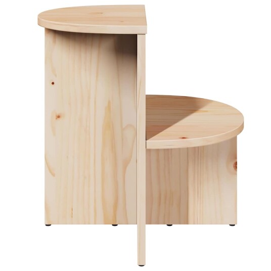 Sidetabell Naturlig 50 x 40 x 50 cm Massiv furu tre
