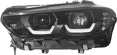 VAN WEZEL 0592967 Frontlykter