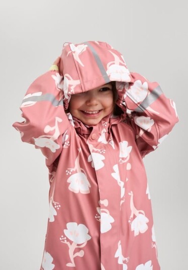Reima Regnjakke Barn Vesi Rose Blush 128 Reima Regnjakke Barn Vesi Rose Blush 128