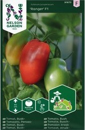 Nelson Garden Grønnsaksfrø tomat busk Ranger Nelson Garden Grønnsaksfrø tomat busk Ranger