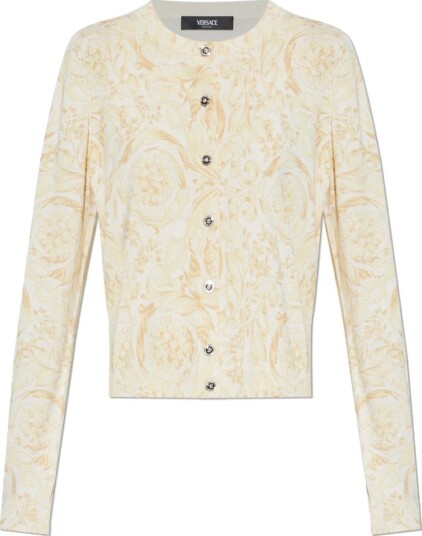 Versace Dame Strikkevarer Beige L,