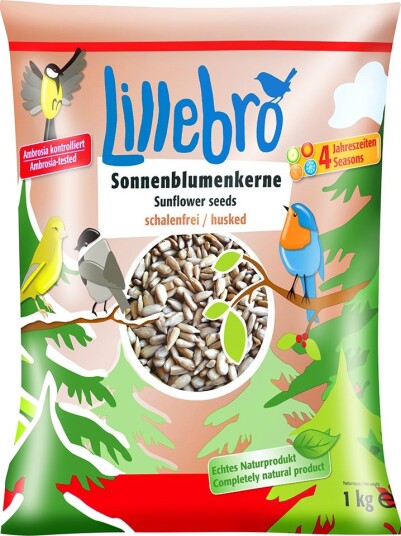 Lillebro Avskallede Solsikkekjerner 1 kg