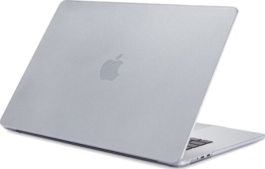 Pipetto Hardshell Dots Etui Til Macbook Air 15" M2 2023 M3 2024 Frosted Clear