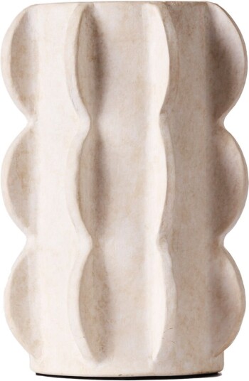 Dusty Deco Dd Arcissimo Vase Medium White Vaser Edin & Lina Kjellvertz Hvit