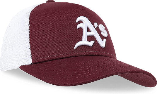 New Era League Ess Trucker Oakath Burgundy ONE SIZE New Era League Ess Trucker Oakath Burgundy ONE SIZE