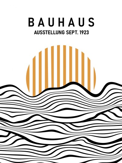 Plakat Bauhaus Ausstellung 1923