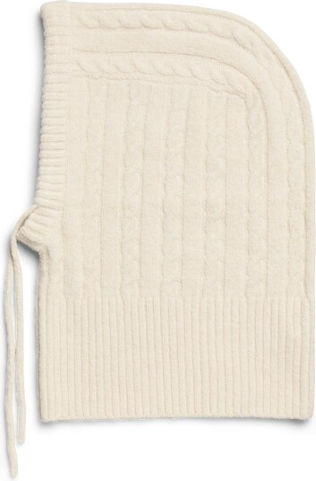 Pieces Pcnambi Cable Balaclava Noos Bc WHITECAP GRAY One Size