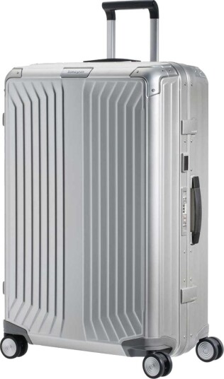 Samsonite Lite-Box ALU stor koffert 76 cm 91 liter Aluminium