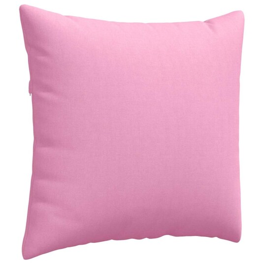 Sofaputer 2 pcs Rosa 45 x 45 cm stoff