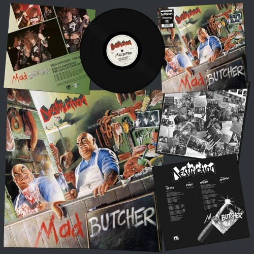 Destruction  Mad Butcher  LP/Vinyl