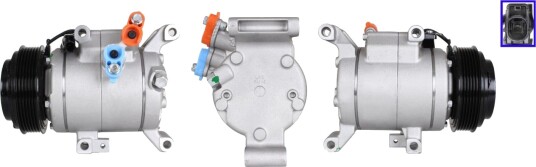 AC kompressor LUCAS ACP01174