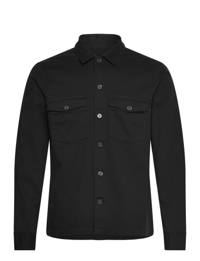 AllSaints Spotter Ls Shirt - Black - S