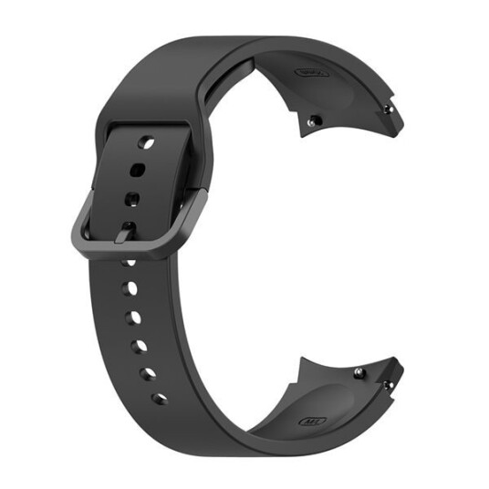 Silikonarmbånd Samsung Galaxy Watch 4 Sort Silikonarmbånd Samsung Galaxy Watch 4 Sort
