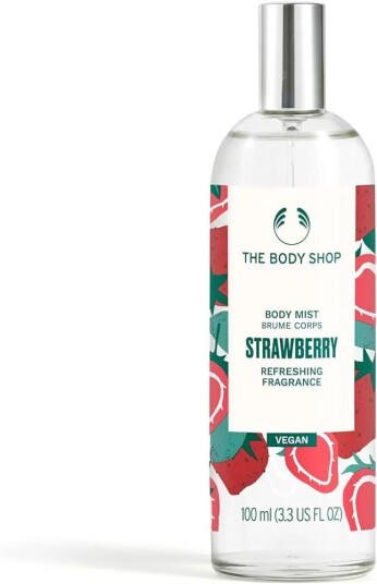 The Body Shop Strawberry kroppsspray 100 ml - Vegansk og naturlig duft