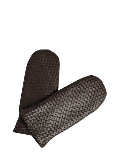 Markberg Embambg Mitten, Weave - Brown - L