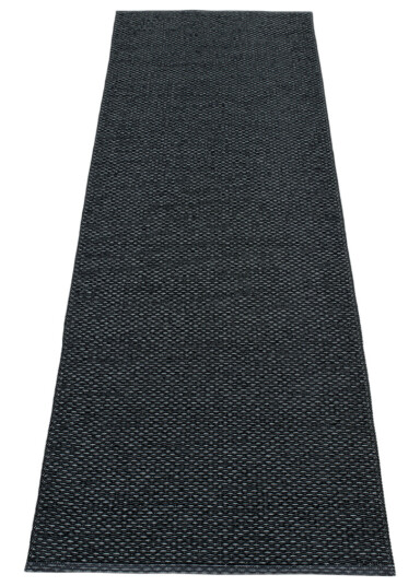 Pappelina Svea matte sort metallic 70x240 cm