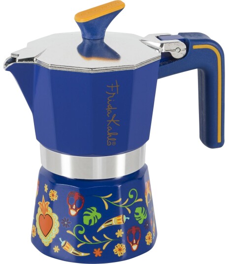 Pedrini Frida Kahlo espressokanne 2 kopper ??? bl??