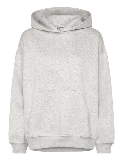 Weekday Oversized Heavyweight Hoodie Grey S
