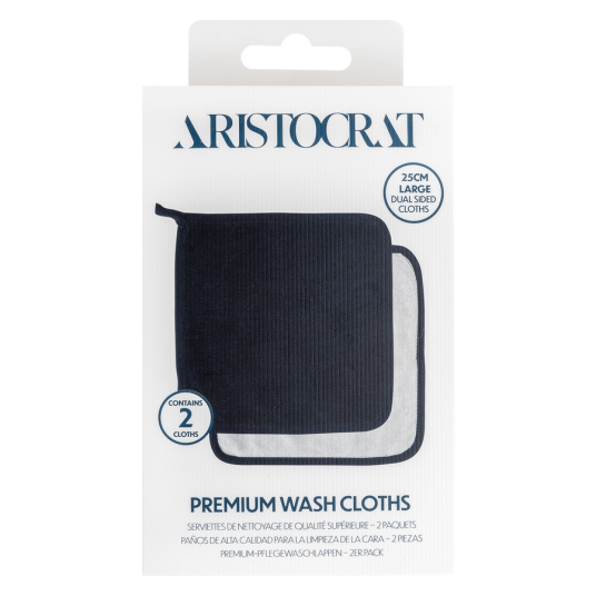 Aristocrat Premium Grooming Wash Cloths 2pcs