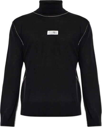 MM6 Maison Margiela Herre Strikkevarer Svart L,