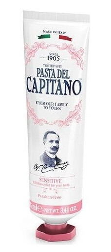 Paste Del Capitano Sensitive Toothpaste Travel Size 25 ml