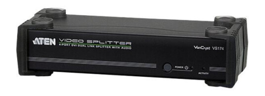 ATEN VanCryst VS174 - video/lyd-splitter - 4 porter ATEN VanCryst VS174 - video/lyd-splitter - 4 porter