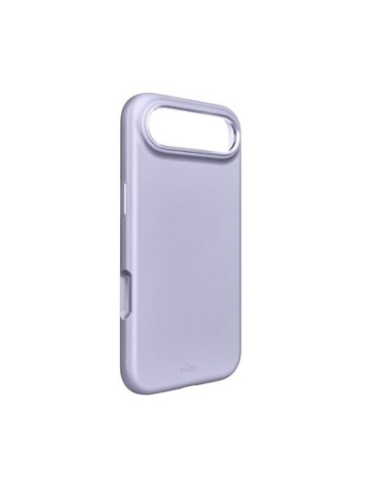 Puro MagSafe Silikonetui til iPhone 17 Air med Kamerabeskyttelse og Aluminiumsknapper - Rosa