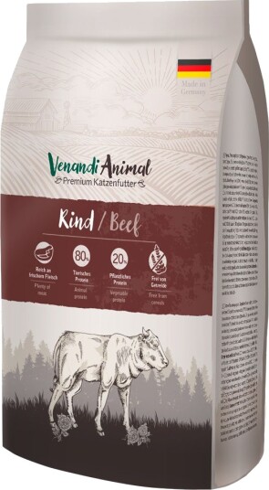Venandi Animal Beef Tørrfôr 3x1.5kg