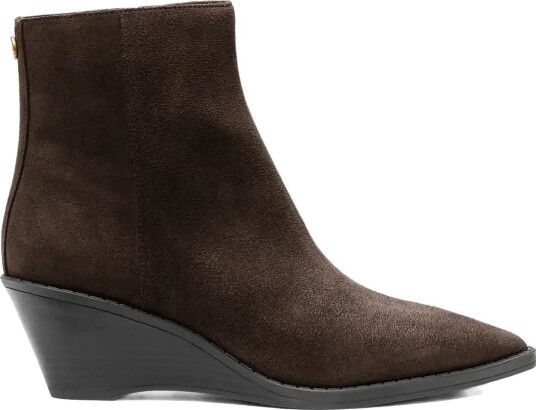 Michael Kors Austin Wedge Bootie CHOCOLATE 37