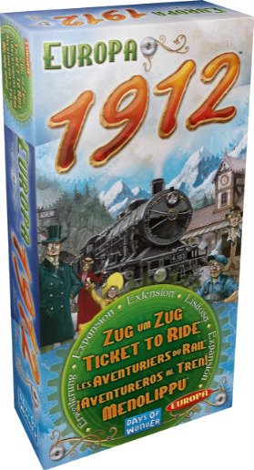 Ticket to Ride Europa 1912 Nordic/DE/UK