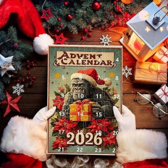 Daglig Nedtelling til Høytiden: 2026 Gorilla Julekalender [YJD]