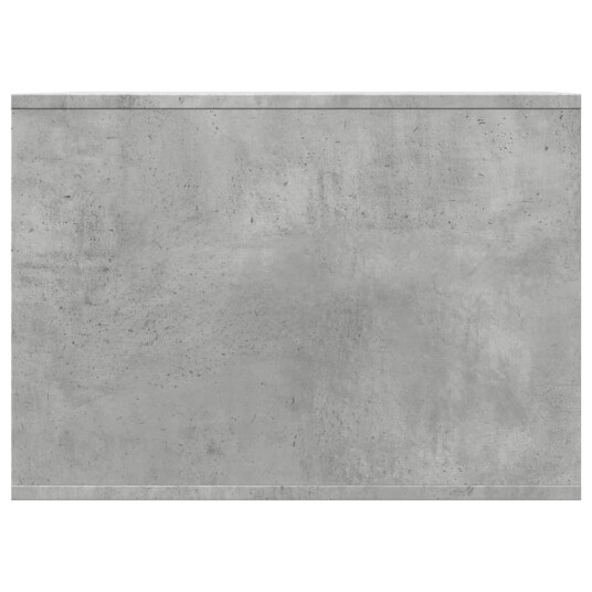 Vidaxl Skap Til Kattetoalett Betonggrå 47X59X42 cm Konstruert Tre