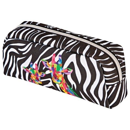 Herlitz Pouch Penal 19,5x6,5x9,5cm Wild Zebra