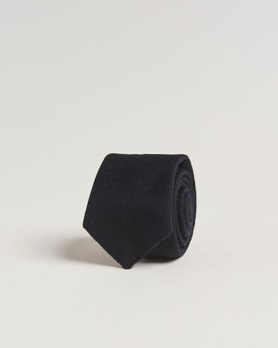 Amanda Christensen Cashmere 8cm Tie Navy
