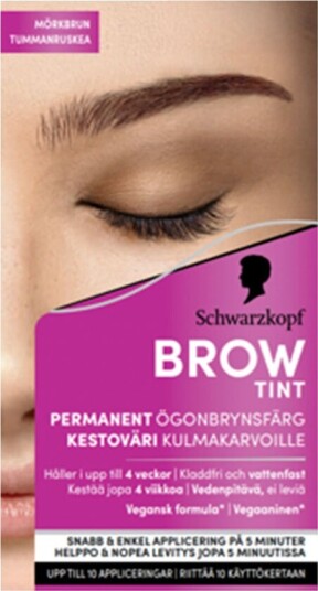 Schwarzkopf Brow Coloration Dark Brown