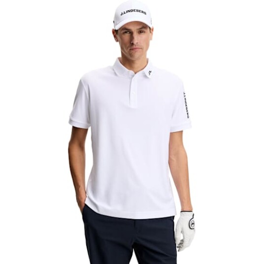 J. Lindeberg Tour Tech Polo White S J. Lindeberg Tour Tech Polo White S
