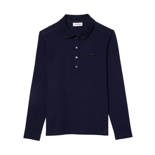 Lacoste Dame Topper Blå L, Lacoste Dame Topper Blå L,