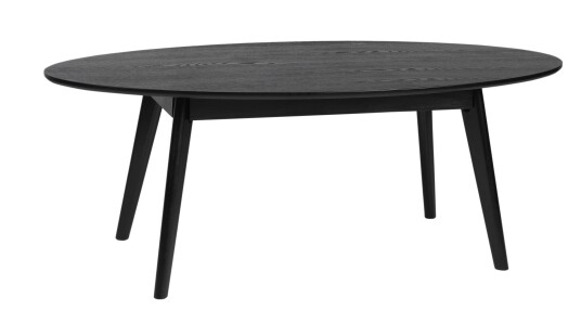 Rowico Home Yumi salongbord Svartbeiset ask 130 x 65 cm Svart