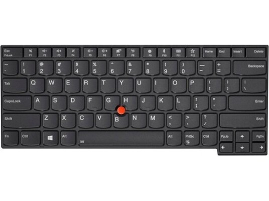 Chicony - Erstatningstastatur For Bærbar Pc - Med Trackpoint - Bakbelysning - Qwerty - Dansk - Svart - For Thinkpad E480 E490 L380 L380 Yoga L390 L390 Yoga L480 L490 P43s T480s T490 Chicony - Erstatningstastatur For Bærbar Pc - Med Trackpoint - Bakbelysning - Qwerty - Dansk - Svart - For Thinkpad E480 E490 L380 L380 Yoga L390 L390 Yoga L480 L490 P43s T480s T490