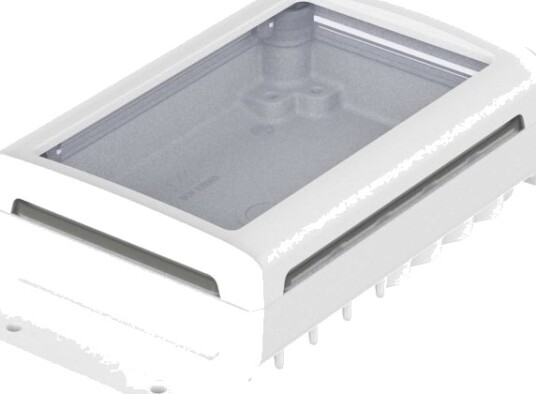 Bopla Boversa 48322230.HMT2 Veggmontert Aluminium/Polykarbonat Hvit RAL 9003