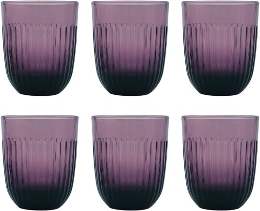 La Rochère Ouessant vannglass 29 cl 6-pk Aubergine