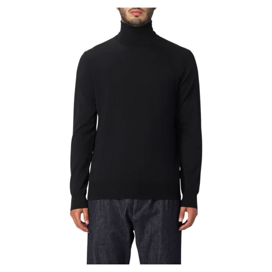 Paolo Pecora Herre Strikkevarer Svart XL Paolo Pecora Herre Strikkevarer Svart XL
